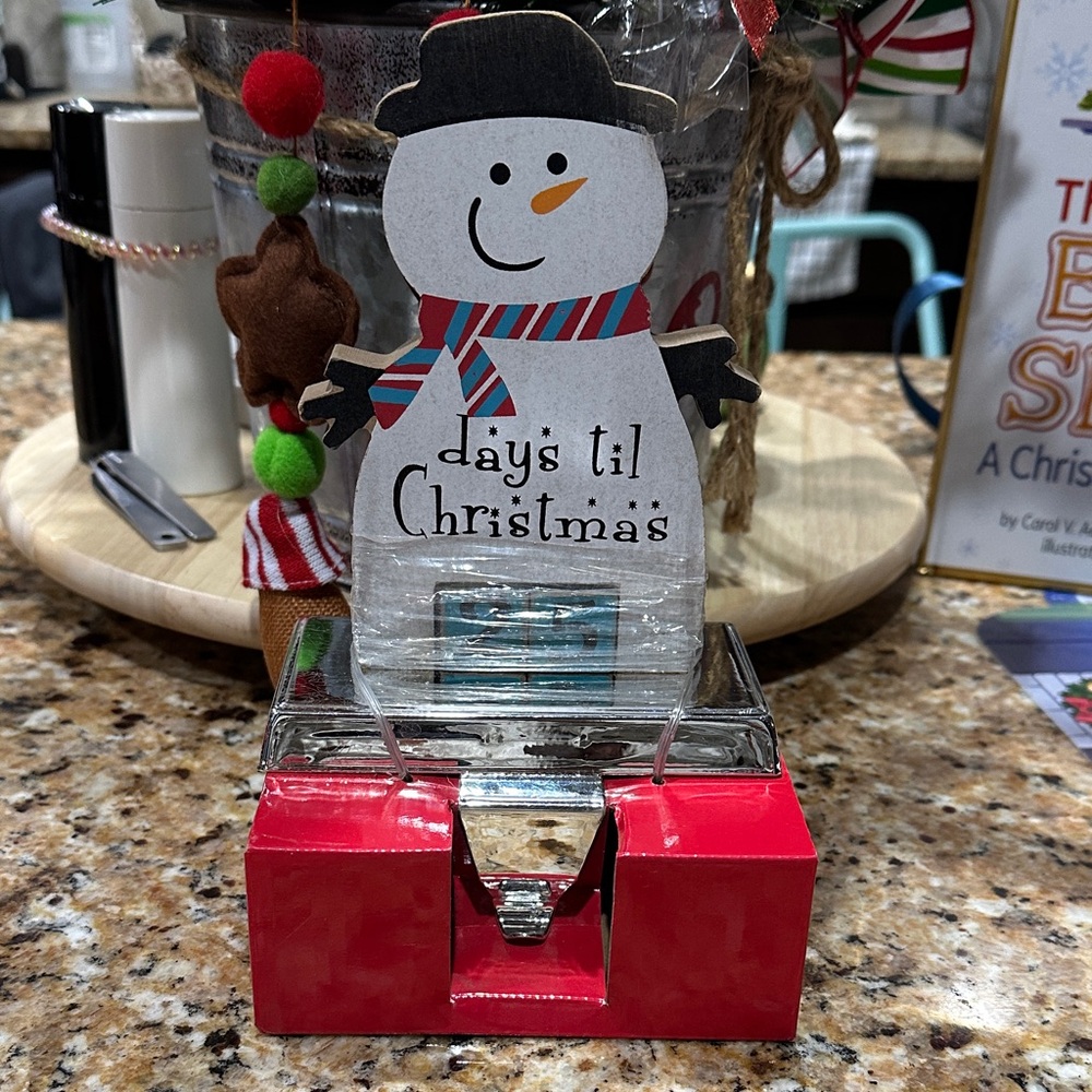 Ashland Red Christmas Countdown Timer